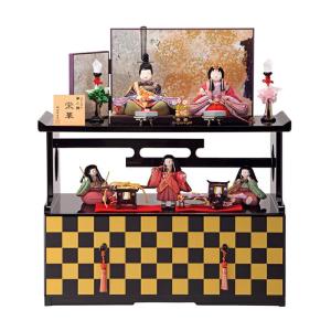 柿沼東光 【100周年記念祭】雛人形 木目込み ひな人形 十人飾り 木目込