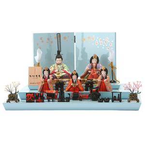 柿沼東光 五月人形 木目込み 伝統工芸士 作 (若大将 誉 白 アクリル