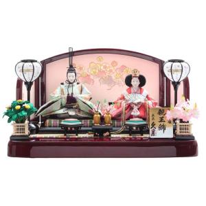 久月 雛人形 ひな人形 雛 平飾り 親王飾り 節句人形工芸士 清水久遊作