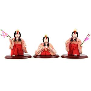 雛人形 コンパクト 一秀 ひな人形 木目込人形飾り 官女単品 木村一秀作