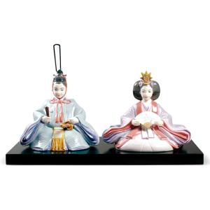 リヤドロ 雛人形 Lladro コンパクト ひな人形 雛 親王飾り 春雛 特別