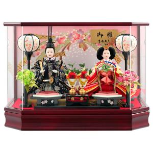 雛人形 コンパクト 吉徳大光 ひな人形 雛 ケース飾り