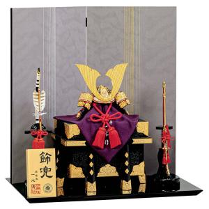 五月人形 平安一水 京兜飾り コンパクト 一水作 kabuto70-89 : 雛人形