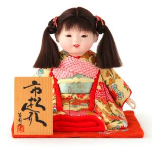 【全品P10%】売り尽くしSALE 雛人形 ひな人形 雛 木目込人形飾り 市松人形 童人形 人形単品 公司作 mi-kj-kk606-2｜asutsuku-ningyoya