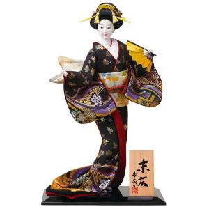 【全品P10%】売り尽くしSALE 日本人形 尾山人形 人形単品 寿喜代作 末広 金らん 10号 sk-o1306｜asutsuku-ningyoya