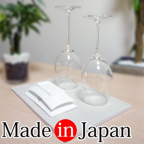 珪藻土キッチンマット  日本製 食器乾燥 水切り A4サイズ アスウェル Made in Japan...