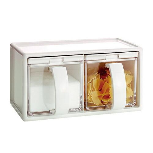 調味料ポット フォルマ C2 アスベル ASVEL FORMA 調味料入れ 調味料ラック 砂糖 塩 ...