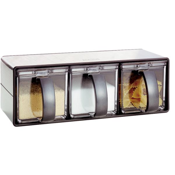 調味料ポット フォルマ ステンレス 3型 アスベル ASVEL FORMA 調味料入れ 調味料ラック...