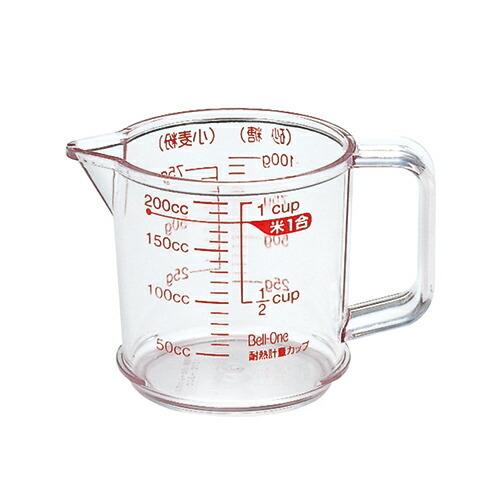 計量カップ R200 250ml 耐熱 アスベル ベルワン ASVEL Bell-one  ギフト