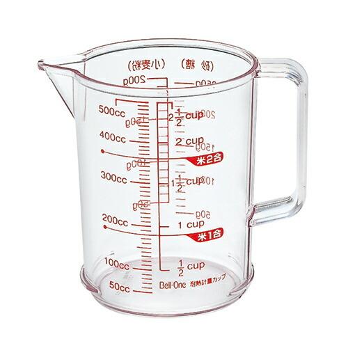 計量カップ R500 500ml 耐熱 アスベル ベルワン ASVEL Bell-one  ギフト