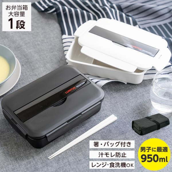 弁当箱 NランタスC TLB-950 バッグ 付き アスベル ASVEL LUNTUS 1段 男子 ...