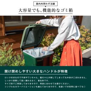 ゴミ箱 おしゃれ 屋外 分別 SP ハンドル ...の詳細画像1