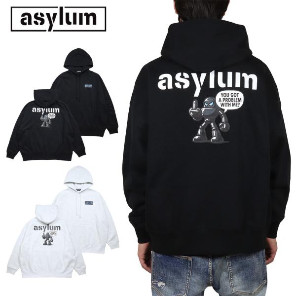 アサイラム パーカー ASYLUM 当店オリジナルアイテム フーディ メンズ レディース ブランド ...