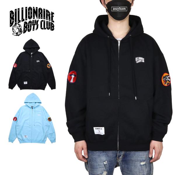 ビリオネアボーイズクラブ ジップアップパーカー BILLIONAIRE BOYS CLUB メンズ ...