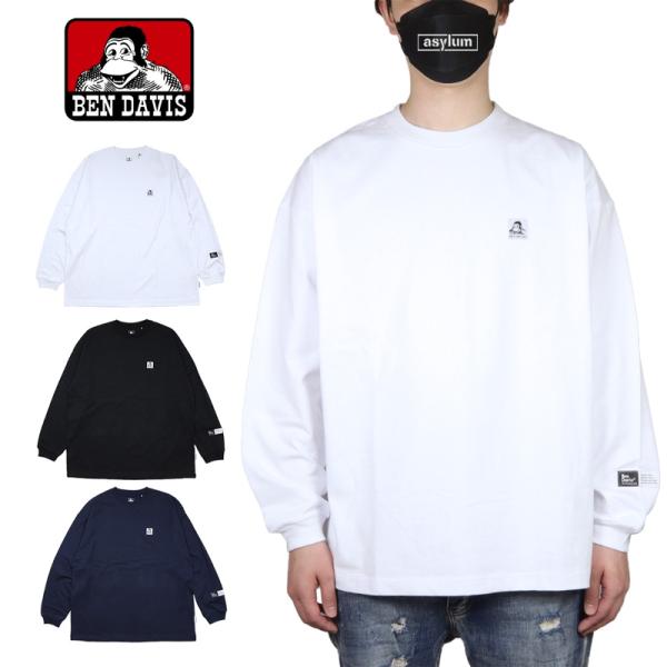 ベンデイビス ロンT BEN DAVIS Tシャツ 長袖 トップス ビッグシルエット メンズ レディ...