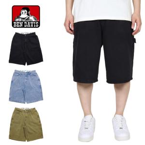 BEN DAVIS（ベンデイビス） BEN DAVIS USA 474 CARPENTER SHORT BLACK