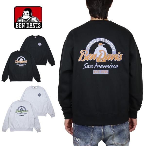 ベンデイビス スウェット BEN DAVIS トレーナー メンズ レディース ブランド 大きいサイズ