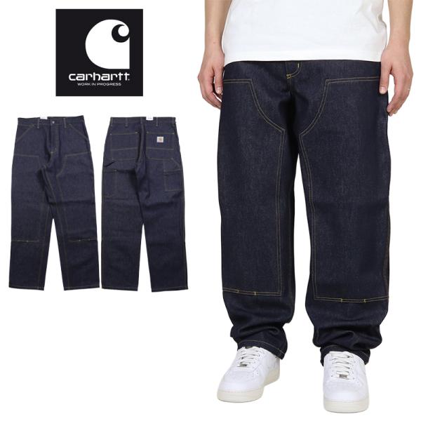 【並行輸入品】カーハートWIP ダブルニー デニムパンツ Carhartt WIP ジーンズ メンズ...