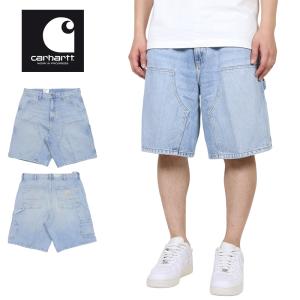 【並行輸入品】Carhartt WIP カーハート ダブルニー デニムショーツ ハーフパンツ メンズ ブランド 大きいサイズ ストリート