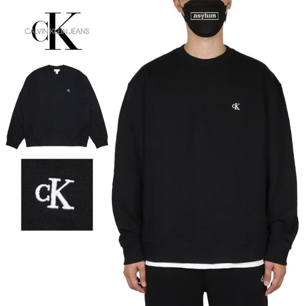 爆買 【並行輸入品】カルバンクライン ジーンズ トレーナー CALVIN KLEIN JEANS ス...