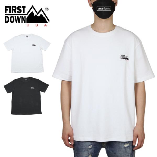ファーストダウン Tシャツ FIRST DOWN 半袖 トップス メンズ レディース ブランド 大き...