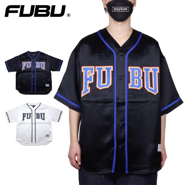 FUBU Tシャツ フブ 半袖 ゲームシャツ トップス メンズ レディース ブランド 大きいサイズ ...