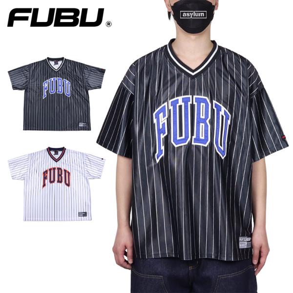 FUBU Tシャツ フブ 半袖 ゲームシャツ トップス メンズ レディース ブランド 大きいサイズ ...