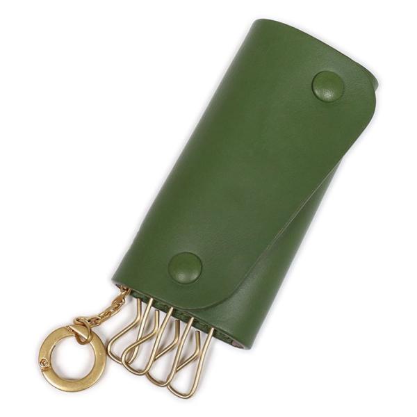 【並行輸入品】イルビゾンテ キーケース IL BISONTE スナップボタンキーケース レザー 本革...