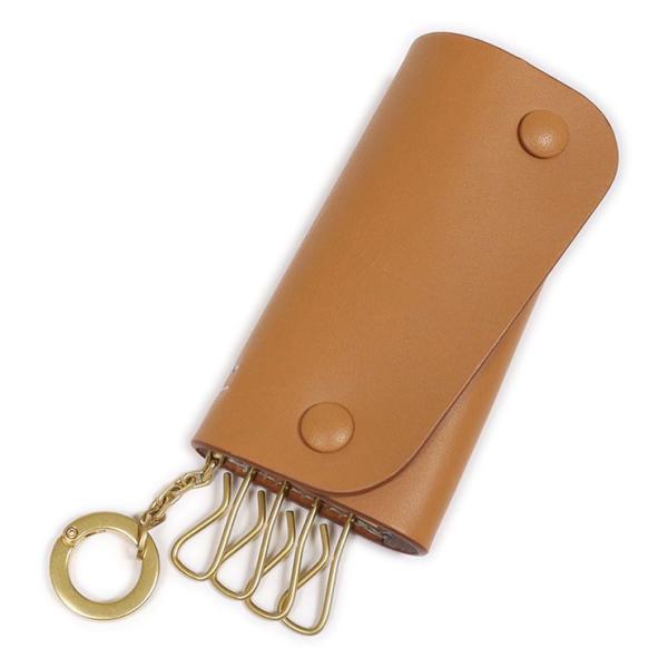 【並行輸入品】イルビゾンテ キーケース IL BISONTE スナップボタンキーケース レザー 本革...