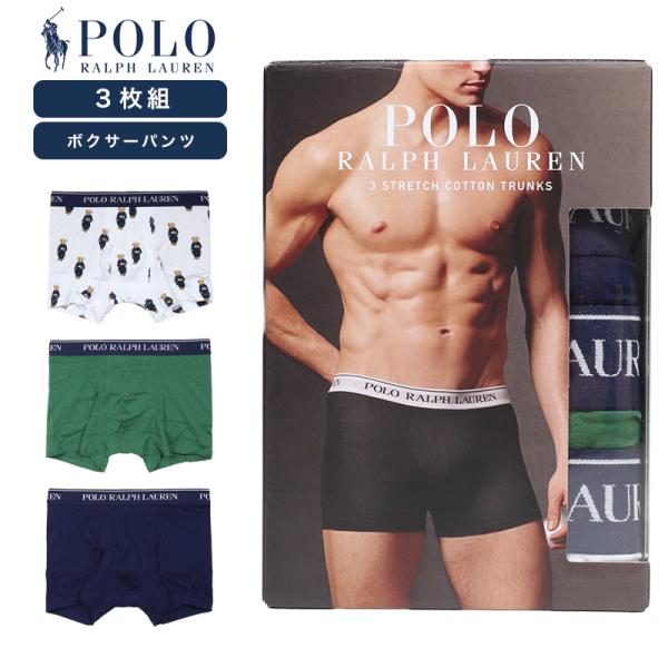 【並行輸入品】ポロ ラルフローレン ボクサーパンツ POLO RALPH LAUREN メンズ ブラ...