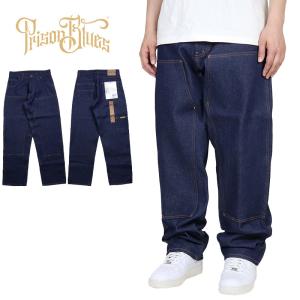 PRISON BLUES（プリズンブルース） ダブルニーワークジーンズ リンスド
