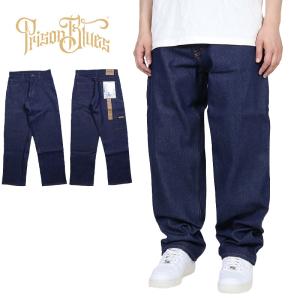 PRISON BLUES（プリズンブルース） ダブルニーワークジーンズ リンスド