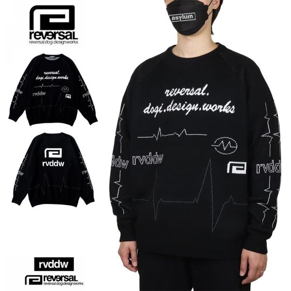 リバーサル セーター reversal ニット トップス メンズ レディース ブランド 大きいサイズ...
