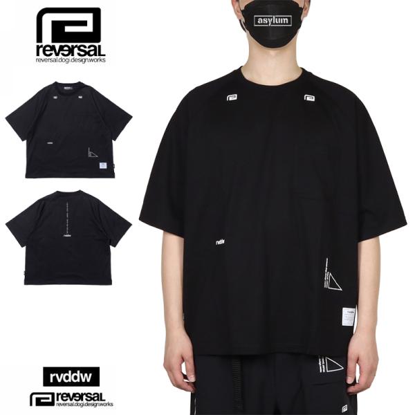リバーサル Tシャツ reversal rvddw 半袖 ビッグシルエット オーバーサイズ メンズ ...
