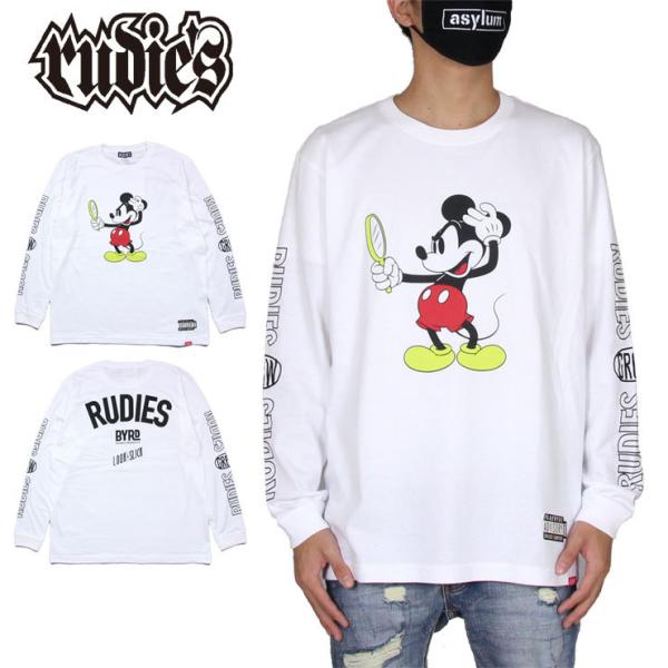 ルーディーズ ロンT RUDIE&apos;S Tシャツ 長袖Tシャツ メンズ レディース ブランド RUDI...