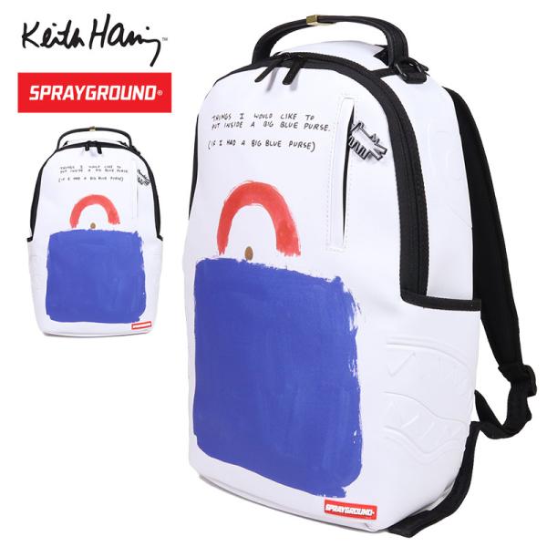 スプレーグラウンド リュックサック SPRAY GROUND キース・ヘリング バックパック 大容量...