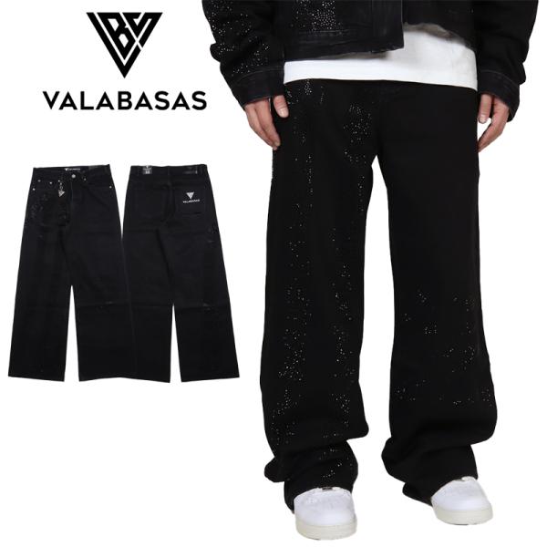 バラバサス デニムパンツ VALABASAS バギー セットアップ対応 ジーンズ メンズ ブランド ...