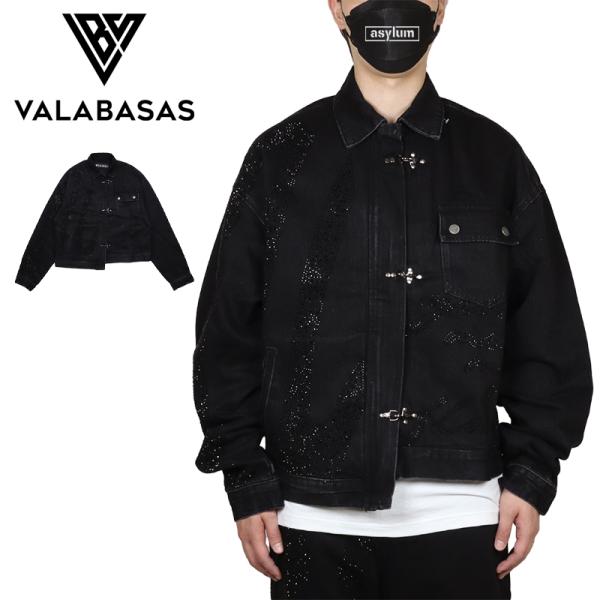 バラバサス デニムジャケット VALABASAS アウター セットアップ対応 メンズ レディース ブ...