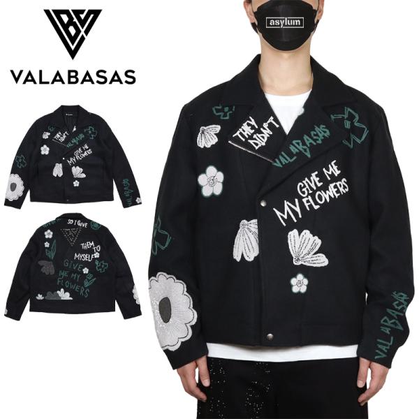 バラバサス ライダースジャケット VALABASAS アウター メンズ レディース ブランド 大きい...