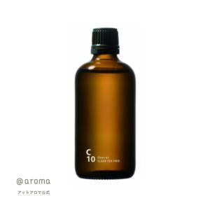 アットアロマ公式 ピエゾアロマオイル C10 クリアーティートリー 100ml ユーカリ カモミール クローブ