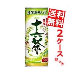 送料無料 アサヒ 十六茶 245g缶 60本(30本×2ケース)[ブレンド茶]