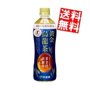 送料無料 伊藤園 黄金烏龍茶 500mlペットボトル 24本入[特定保健用食品]