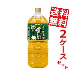 送料無料 伊藤園 お〜いお茶 濃い茶 2Lペットボトル 12本 (6本×2ケース) (おーいお茶 濃いお茶)