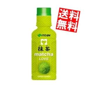 送料無料 伊藤園 抹茶LOVE ほんのり甘い パウダーインキャップ 190mlペットボトル×30本入