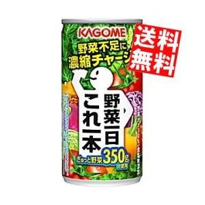 送料無料 カゴメ 野菜一日これ一本 190g缶 30本入