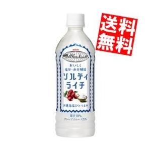 送料無料  キリン 世界のKitchenから ソルティ・ライチ手売り用 500mlペットボトル 24本入[ソルティライチ]