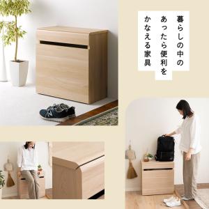 ベンチボックス 高さ61cm キャスター付き ...の詳細画像1