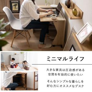 折りたたみ デスク テーブル 机 PCデスク ...の詳細画像4