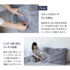 布団収納ケース 3点セット シングル 敷き布団...の詳細画像4