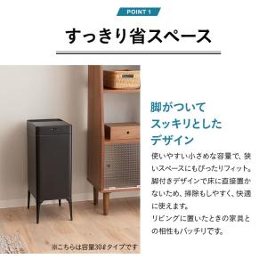 ゴミ箱 ダストボックス 30L 消臭 除菌 オ...の詳細画像5